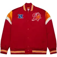 Mitchell & ness M&N Heavyweight Satin Jacke NFL Tampa Bay Buccaneers - L