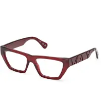 Max & Co Lunettes de Vue - - MO5185 - 52/16/140 - Shiny Dark Red - Femme