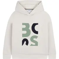 BOSS Sweat 'Felpa cappuccio beige per bambino' beige