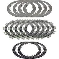 RMS Beauty Yamaha T-max 500cc 100280100 Clutch Discs Kit Argenté