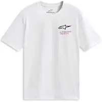 Alpinestars Pop Helmet Short Sleeve T-shirt Blanc M