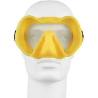 C4 Freediving Skyline Freediving Mask Jaune