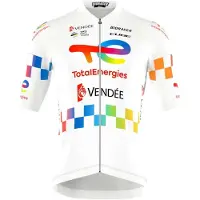 Bioracer Icon Classic Smooth Totalenergies 2026 Short Sleeve Jersey Blanc L Homme