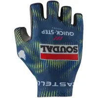Castelli Competizione Soudal Quick-step 2026 Short Gloves Bleu 2XL
