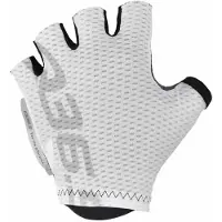 Q36.5 Summer Big Logo Short Gloves Blanc M