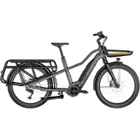 Bergamont E-cargoville Lt Edition 26´´ Deore Rd-m5120 Bosch Gen 3 2024 Electric Bike Gris 47 / 500Wh