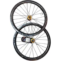 Chris King Ard44 R45d 24/24 Road Wheel Set Argenté 12 x 100 / 12 x 142 mm / Shimano/Sram HG