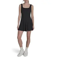 DKNY Dw9500771 Sleeveless Dress Noir L Femme