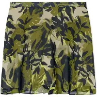 Armani Exchange pour femme. XW001766AF21554F7137 Jupe verte impeccable (XL), Casuel, Viscose