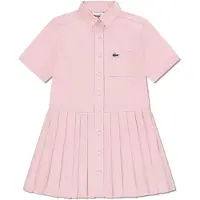 Lacoste Kids 347509 Short Sleeve Dress Rose 3 Years Fille