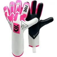 Twofive Madrid Basic Junior Goalkeeper Gloves Blanc,Rose 7 Enfants