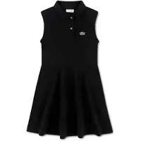 Lacoste Kids 447496 Sleeveless Dress Noir 14 Years Fille