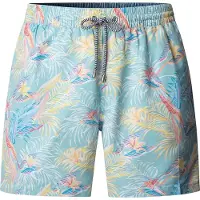 Faconnable Tropical Swimming Shorts Bleu L Homme