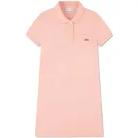 Lacoste Kids 347066 Short Sleeve Dress Rose 5 Years Fille