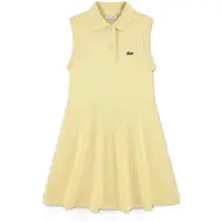 Lacoste Kids 447496 Sleeveless Dress Jaune 16 Years Fille