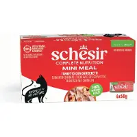 Schesir Cat Multipack Thon et crevettes 6 x 50 g