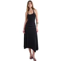 Balmohk 30000517 Tachas Sleeveless Midi Dress Noir XL Femme
