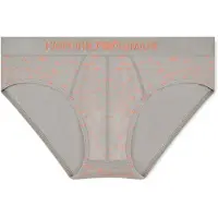 Emporio Armani pour homme. EM000229_AF19051 Slip All Over Logo gris (M), Homewear, Coton