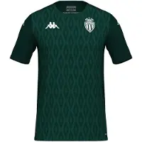 Kappa As Monaco 24/25 Aboupret Pro 8 Training Junior Short Sleeve T-shirt Vert 8 Years Enfants