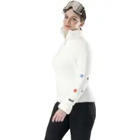 Henri Duvillard Pernelle 2 High Neck Sweater Blanc 38 Femme