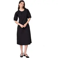 Redgreen Dani Short Sleeve Dress Noir XL Femme