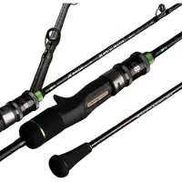 Xzoga Black Buster Sfc Spr Jigging Rod Argenté 1.98 m / 300 g