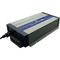 Samlex Lifepo4 Lithium Battery Charger 120a 12v Argenté 357 x 220 x 75 mm