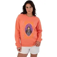 Hurley Crew Persephone Sweatshirt Orange M Femme