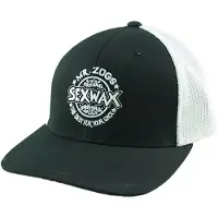 Sex Wax Snap Back Trucker Cap Noir OS