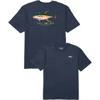 Salty Crew Ahi Classic Short Sleeve T-shirt Bleu M Homme