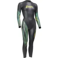 Zoggs Hypex Ultra Rz Woman Long Sleeve Neoprene Wetsuit Noir M Femme