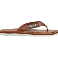 Pepe Jeans Wind Heritage Flip Flops Marron EU 41 Homme