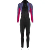 BEUCHAT Aquatrek 5/4/3 Mm Woman Long Sleeve Sea Walking Wetsuit Multicolore M Large Femme