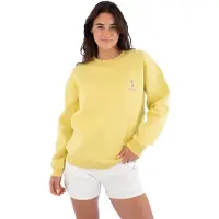 Hurley Crew Nereida Island Sweatshirt Jaune M Femme