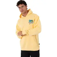 Hurley Etam Hoodie Jaune L Homme