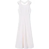 Armani Exchange Xw001824_af16125 Sleeveless Dress Blanc 40 Femme