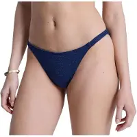 Roxy Shine Cheeky Bikini Bottom Bleu S Femme