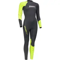 Zoggs Predator Pro Short Sleeve Trisuit Noir XL Femme