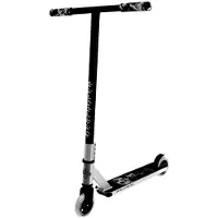 Street Surfing Destroyer Smoked Skull White Scooter Argenté