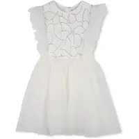 Billieblush U22183 Sleeveless Dress Blanc 2 Years Fille
