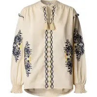 Pepe Jeans pour femme. PL3051425 Chemisier beige Beliza (S), Casuel, Coton, Manche longue