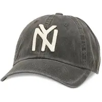 American Needle Ny Black Yankees Cap Gris