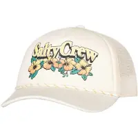 Salty Crew Pitstop Trucker Cap Beige Femme
