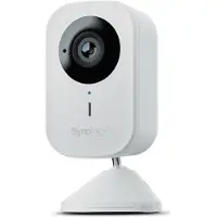 Synology Caméra CC400W. 4 MP. 2,12 mm. H.264/H.265. Carte microSD (jusqu'à 256 Go). Blanche. IP65