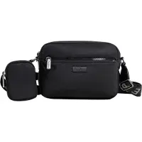 Pepe Jeans pour femme. PL0300172 Sac Traci noir (OSFA), Casuel, Polyamide