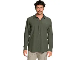 Trangoworld Vignemale Df Long Sleeve Shirt Vert M Homme