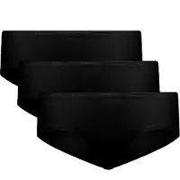 2XU Invisible Hipster Panties 3 Units Noir L Femme