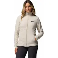 Columbia Basin Trail Iii Full Zip Fleece Beige M Femme