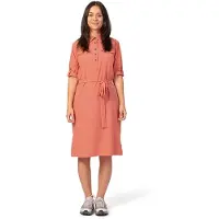 Hannah Liby Short Sleeve Dress Orange 36 Femme