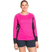 Trangoworld Sardala Long Sleeve T-shirt Rose S Femme
